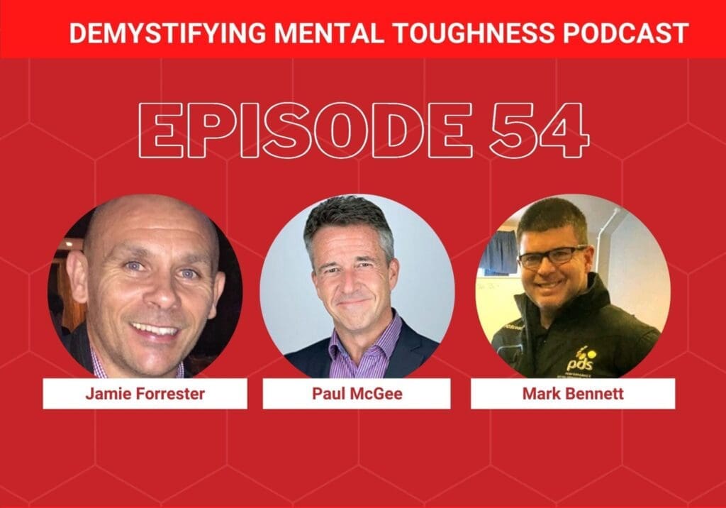 EP 54 Episode Cover Jamie Forrester, Paul McGee, Mark Bennett