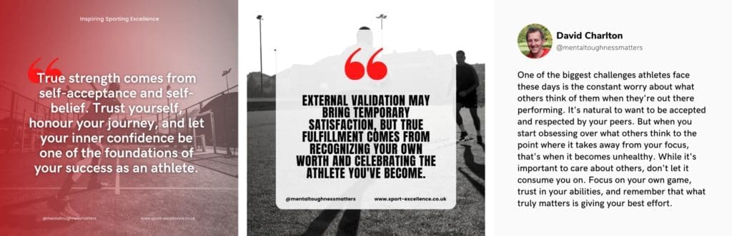 Self Acceptance, Performance, External Validation