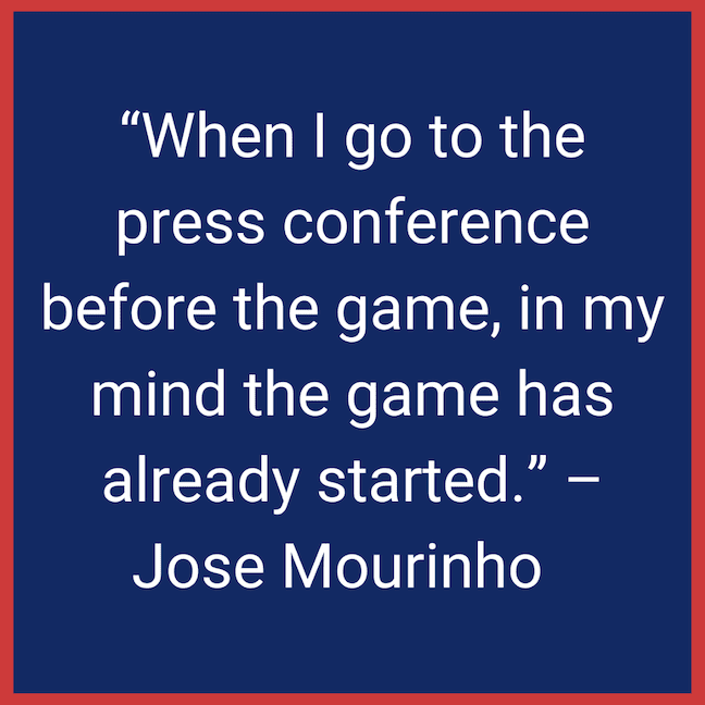 Jose Mourinho Quote