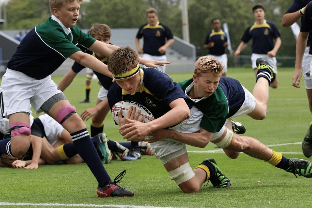 Young Rugby Players