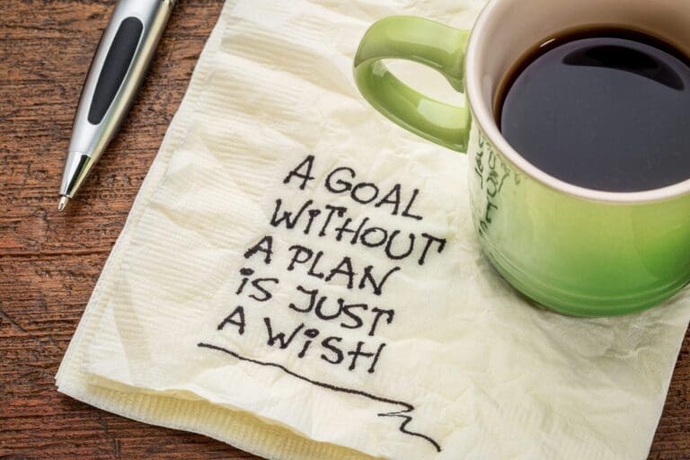 Goal without a plan