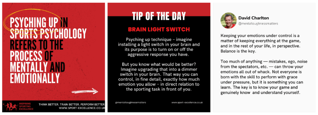 Psyching Up Technique